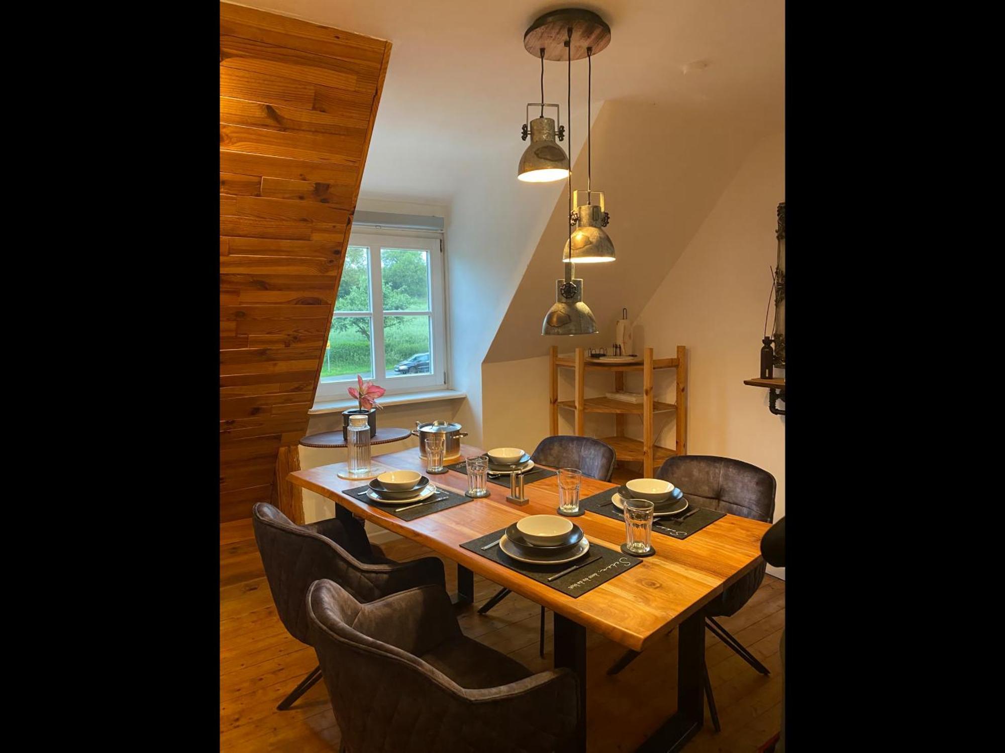 Gemuetliche Rustikale Wohnung Mit Kamin Und Optionalem Whirlpool 바트소베른하임 외부 사진