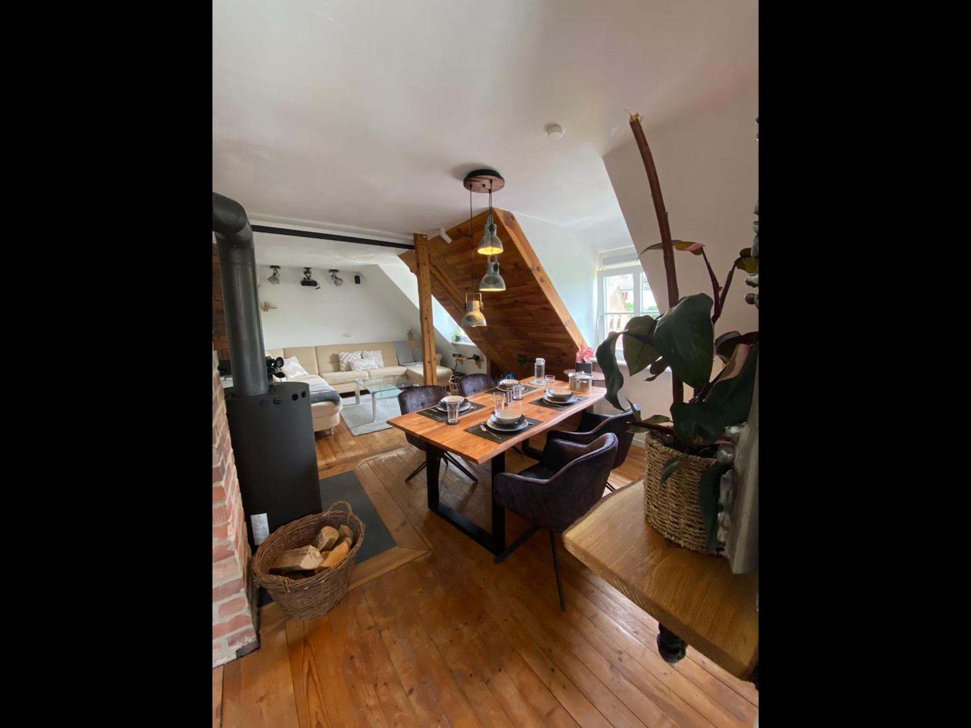 Gemuetliche Rustikale Wohnung Mit Kamin Und Optionalem Whirlpool 바트소베른하임 외부 사진