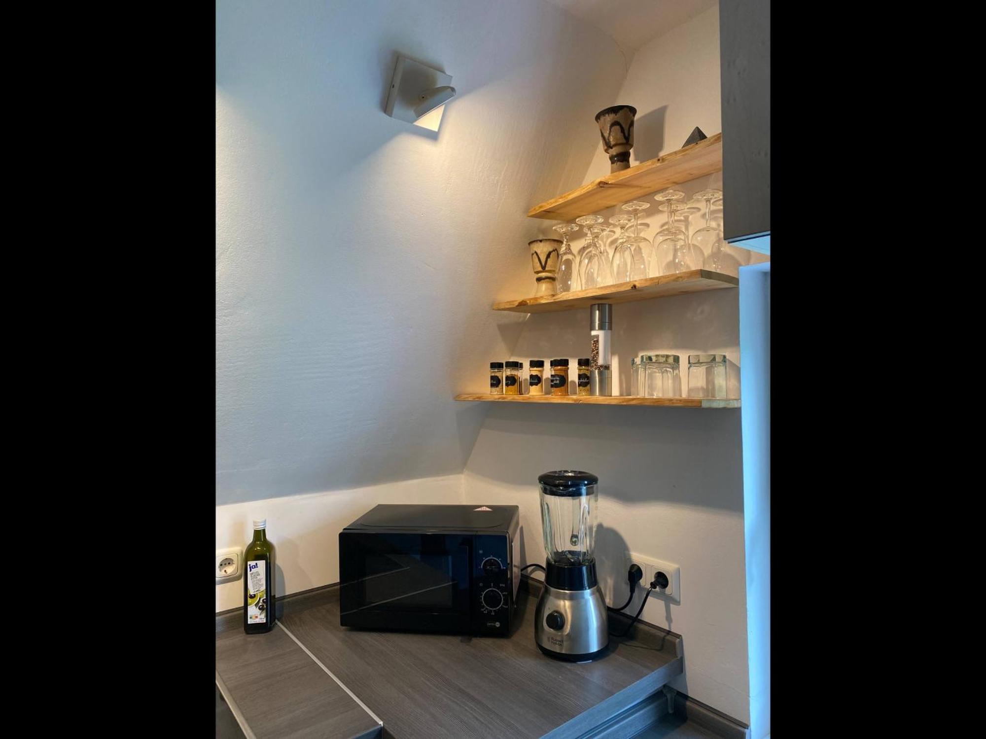 Gemuetliche Rustikale Wohnung Mit Kamin Und Optionalem Whirlpool 바트소베른하임 외부 사진