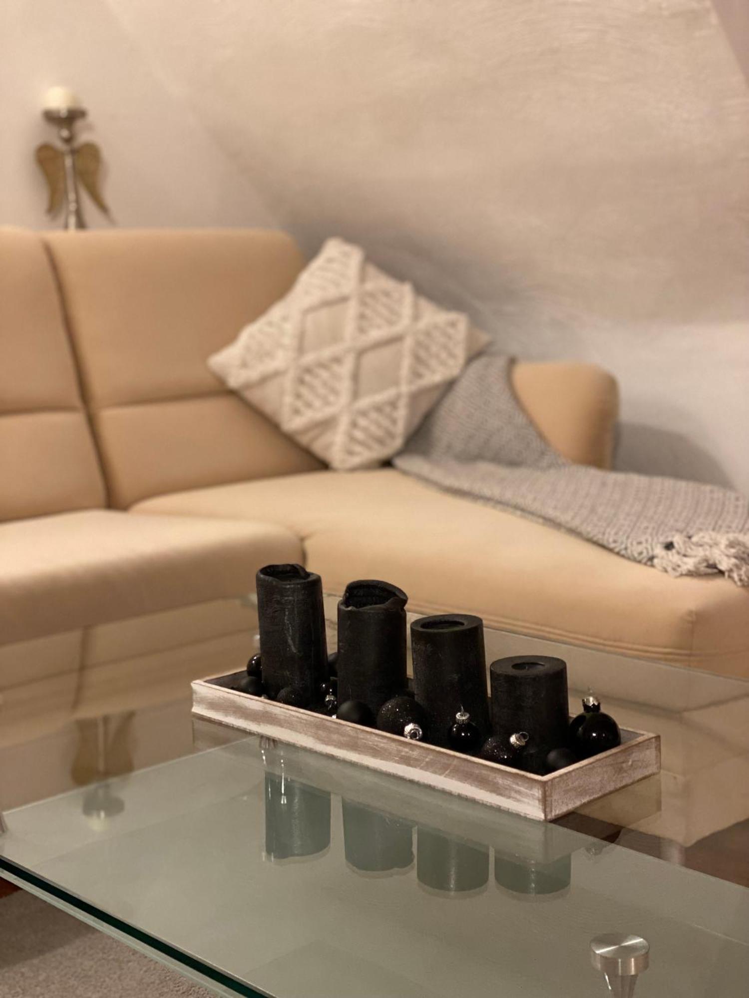 Gemuetliche Rustikale Wohnung Mit Kamin Und Optionalem Whirlpool 바트소베른하임 외부 사진