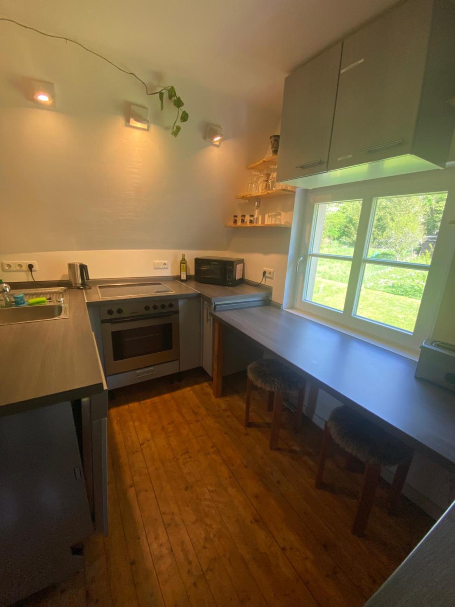 Gemuetliche Rustikale Wohnung Mit Kamin Und Optionalem Whirlpool 바트소베른하임 외부 사진