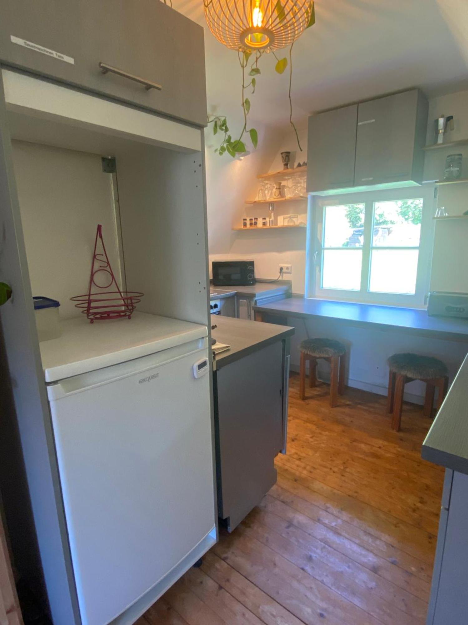 Gemuetliche Rustikale Wohnung Mit Kamin Und Optionalem Whirlpool 바트소베른하임 외부 사진