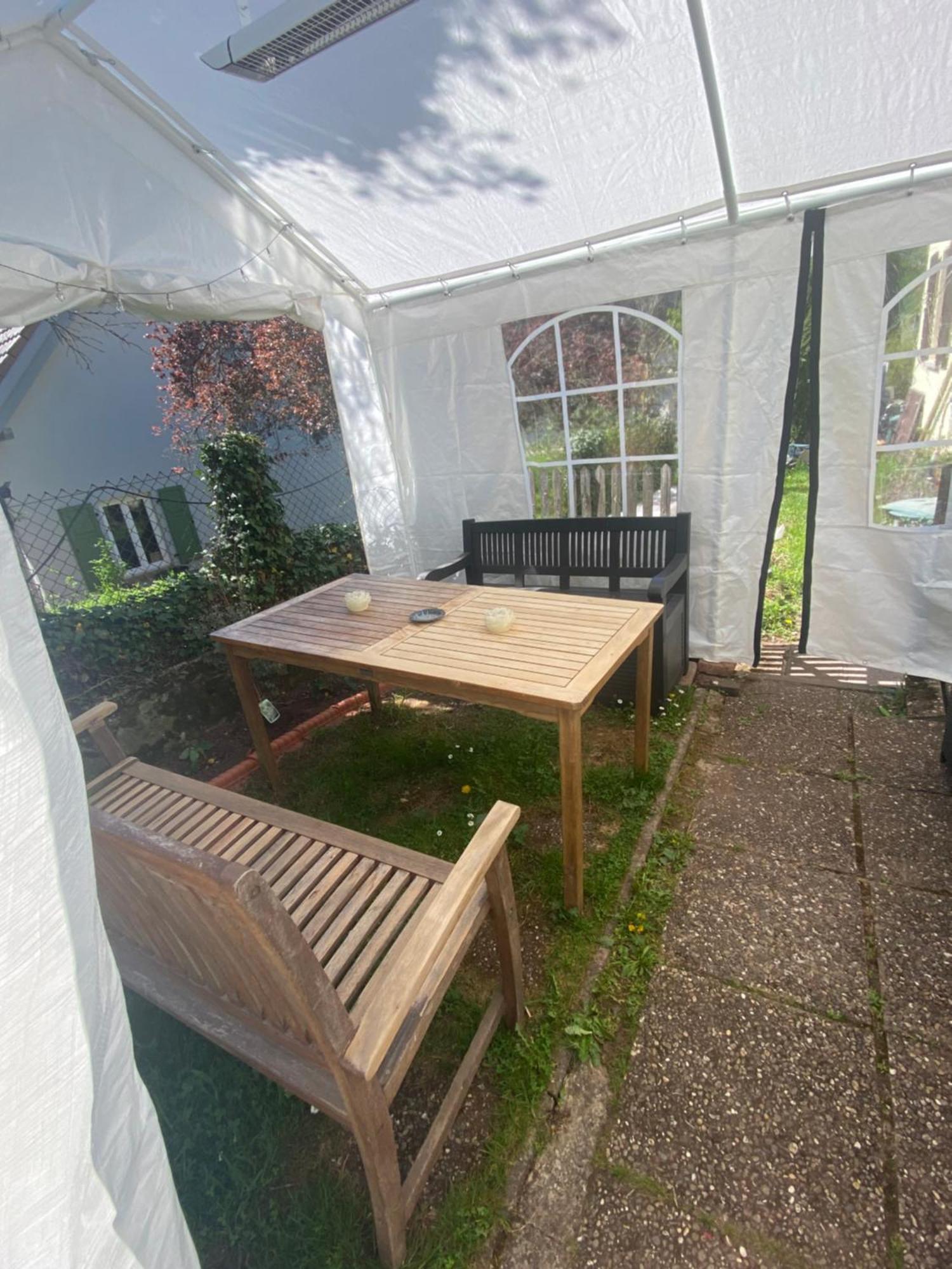 Gemuetliche Rustikale Wohnung Mit Kamin Und Optionalem Whirlpool 바트소베른하임 외부 사진