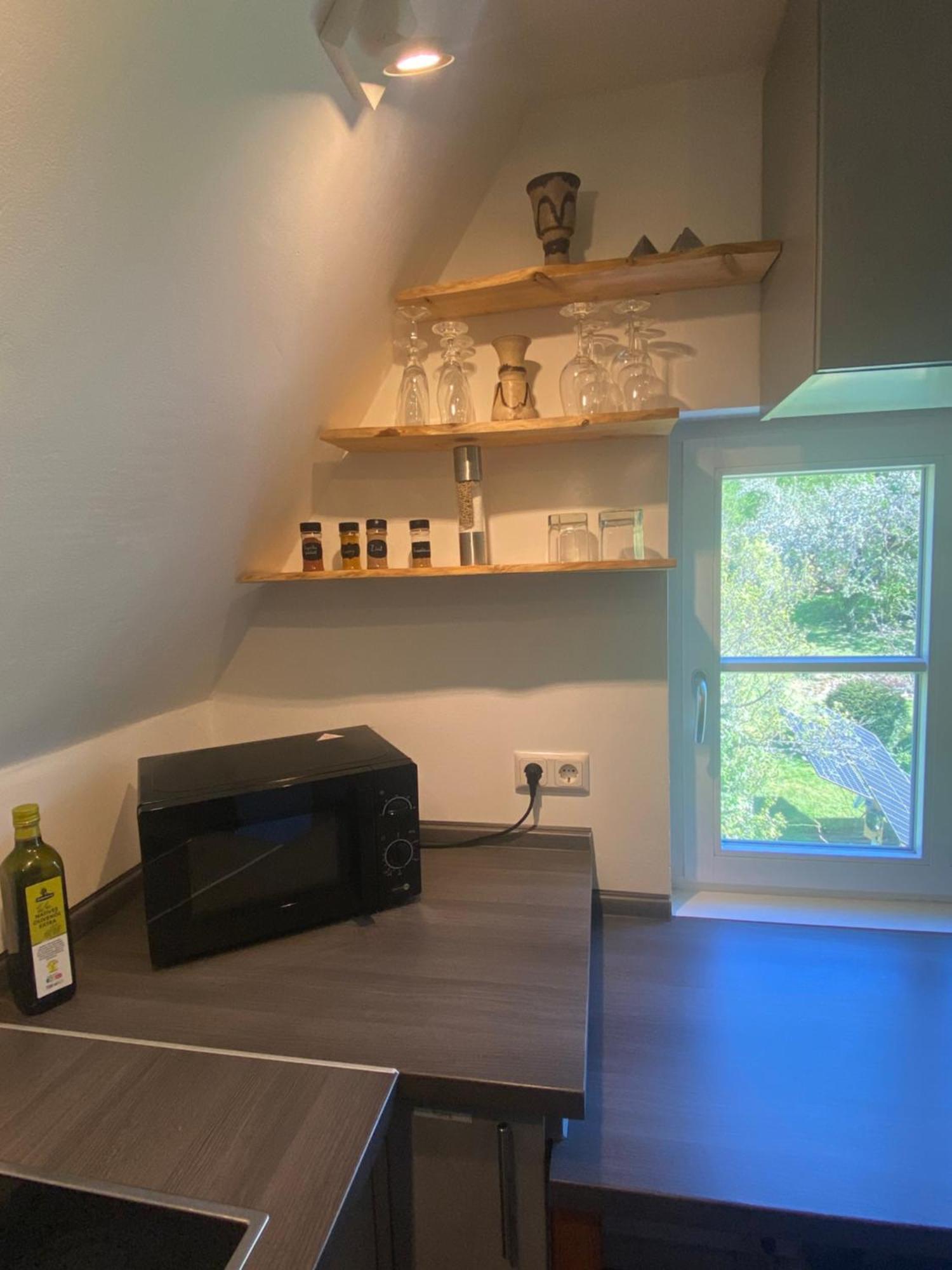 Gemuetliche Rustikale Wohnung Mit Kamin Und Optionalem Whirlpool 바트소베른하임 외부 사진